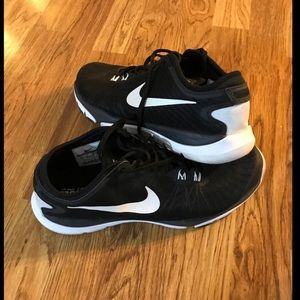 Black and white Nike’s